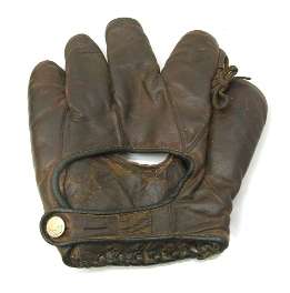 D&M Hole in Palm Glove Back